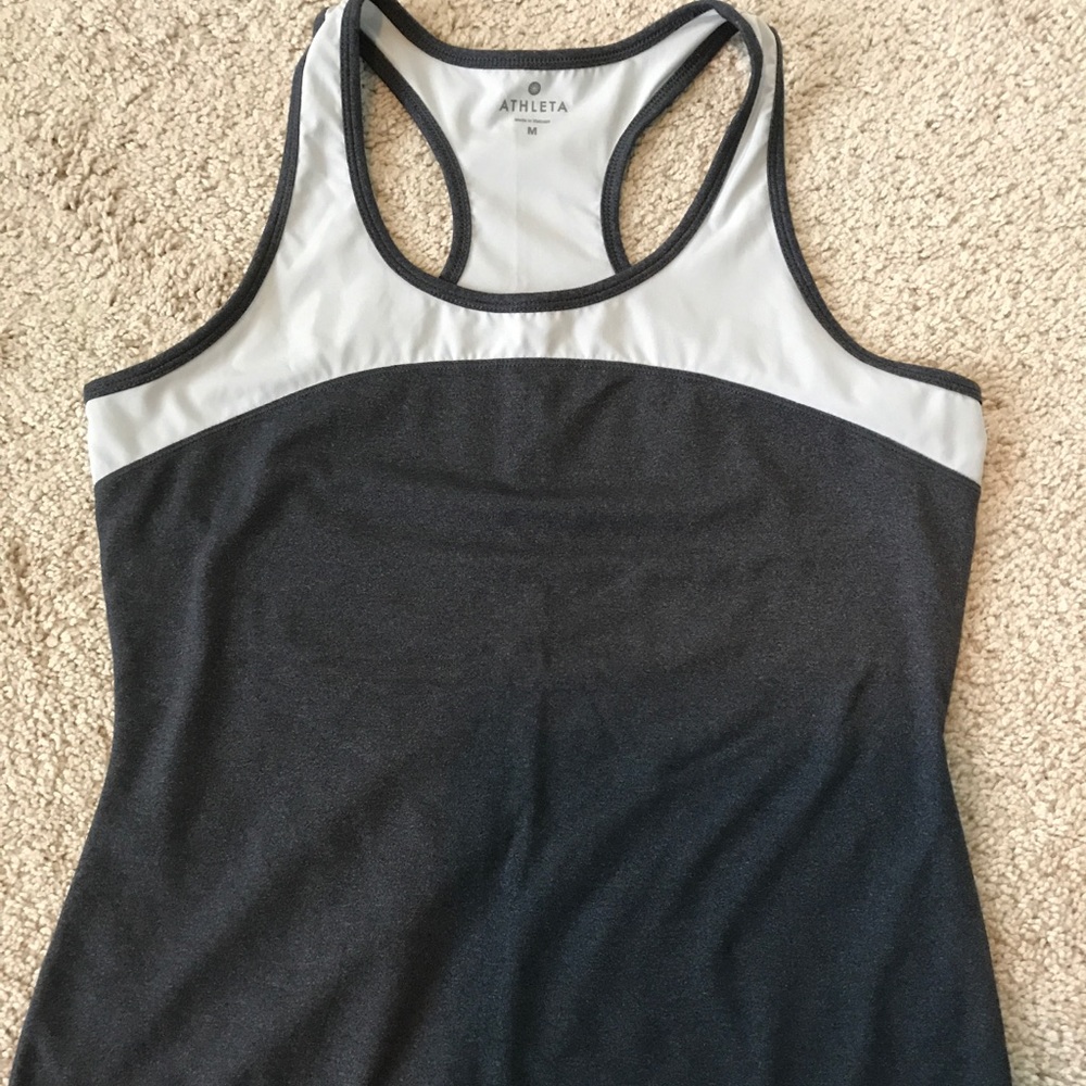EUC Athleta Guru Gita colorblock tank
